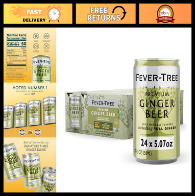 Premium Ginger Beer Mixer - Refreshing Beverage for Cocktails & Mocktails, 150ml