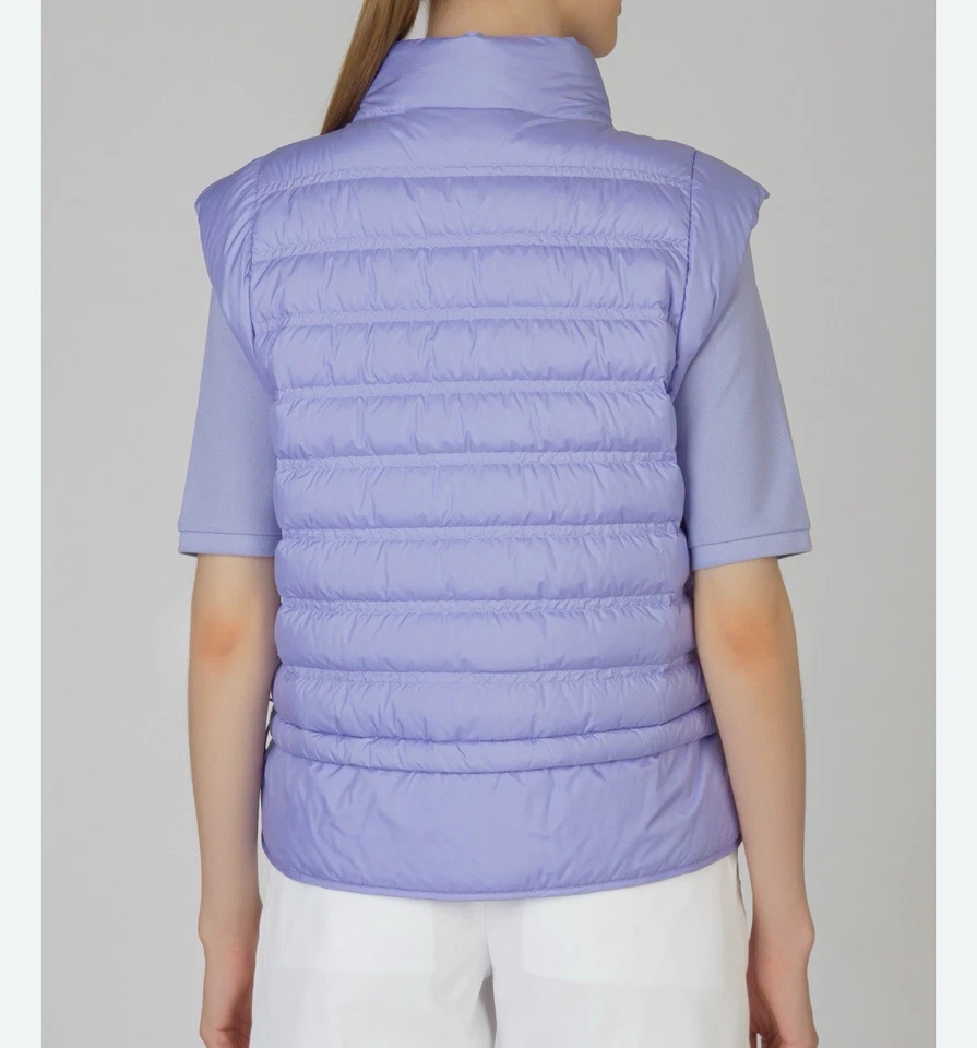 BOGNER Women’s Florin Lightweight Down Vest Purple Lavender US Size 12 NEW $450 - Image 2 of 4