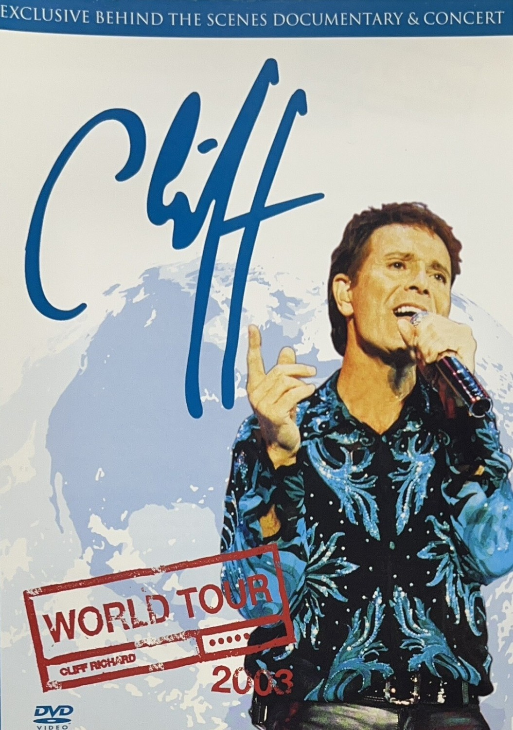 Cliff World Tour 2003 DVD (2003) New FREE SHIPPING
