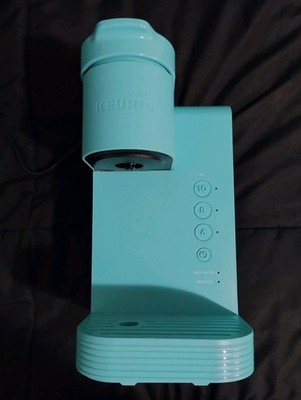 Keurig K25 Single Serve Coffee Maker Teal K-Cup Brewer 6 8 10 oz Tested Works