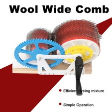 Woll Breittrommelkarder Manuell Wollfilm Drum Carder Trommelkardiermaschine