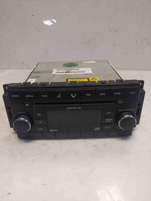 Dodge Radio AM FM Single CD w/o Nav RES Fits Charger 300 Magnum Commander OEM