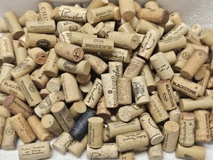 200+ Vintage Wine Bottle Corks Stoneware Pottery Jugs Bar Decor Epoxy Bar Top