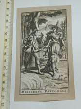 1682. MOLIERE MELICERTE PASTORALE. OLD MASTER PRINT