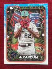 JOHN'S DEALS - US - 2024 SANDY ALCANTARA TOPPS HOLIDAY H11 BASEBALL