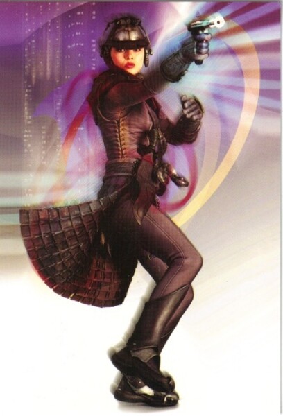 Star Wars Episode II Zam Wesell x Color Photo Postcard #2 NEW