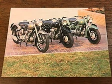 Vintage Sunbeam Models National Motorcycle Museum Postcard (C)