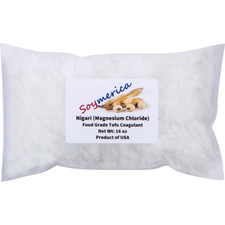 Coagulante de tofu de soja - 1 lb (16 oz) Premium Nigari. Grado alimenticio. Producto 100%