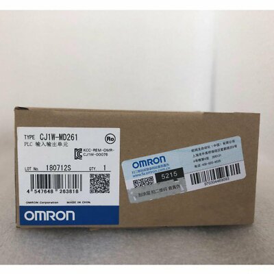 One New Omron CJ1W-MD261 PLC Module Fast Shipping  US Free TAX