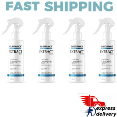 4X Elegance Extract Series Conditioning Leave-In Anti Frizz With Argan oil 300ml