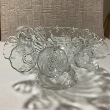 Vintage Colonial Swirl Pattern Punch Bowl, Pedestal Base, 11 Cups, Plastic Ladle