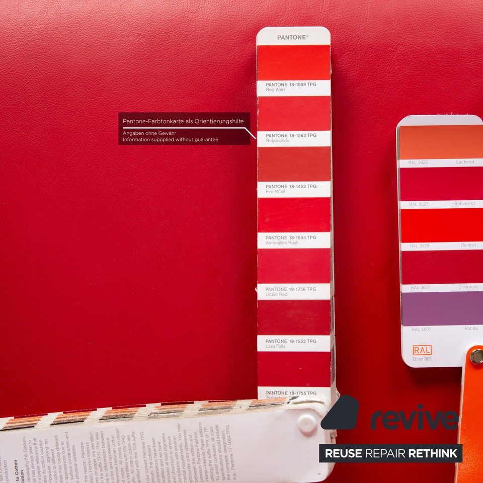 Stressless Arion Leather Sofa Red Viersitzer Home Theater Relaxfunktion