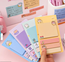1pc Kawaii novelty post it memo notes gift student cute sheep bear rabbit