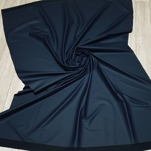 MATTE VINYL PLEATHER GOTHIC FETISH FABRIC WATERPROOF RAINCOAT BLACK WHITE 54'W - Picture 91 of 149