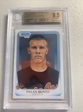 2011 Bowman Chrome Draft Prospect, Dylan Bundy Beckett  Grade 9.5