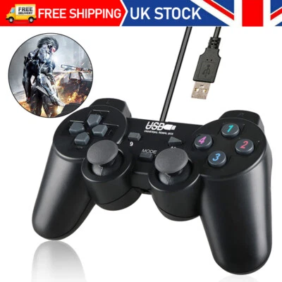 ALFA ACCESSORIES USB Wired Game Controller Gamepad Joystick Joypad for Laptop PC Computer Gaming