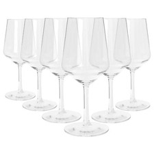 500ml Reusable Plastic Stemmed Wine Glasses Durable Shatterproof Drinking Cups