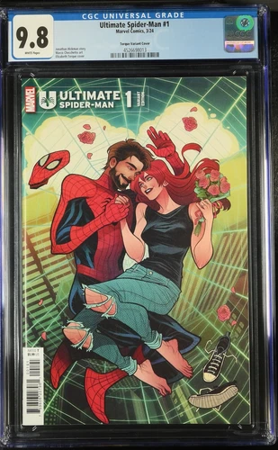 Ultimate Spider-Man 1 CGC 9.8 (Elizabeth Torque Variant)
