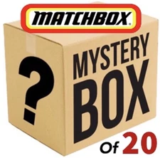 Matchbox MainLines Mystery Box Of 20 Assorted DieCast Vehicles - NEW Sealed