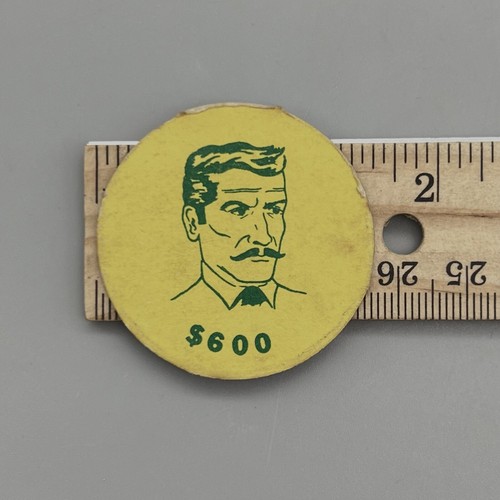 FULL SET 12 Character Disk HOPALONG CASSIDY 1950 Milton Bradley Game TOKEN PIECE - Picture 5 of 5