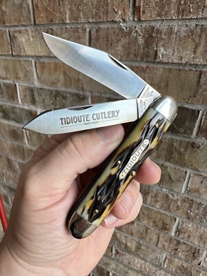 New 1 of 52 2008 Great Eastern Cutlery 54 Big Jack Burnt Grizzly