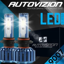 AUTOVIZION LED Headlight Conversion kit 9007 HB5 6000K 1999-2001 Dodge Ram 1500
