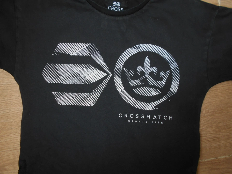 T - Shirt schwarz Gr. X Small Cross Hatch - Bild 2 von 4