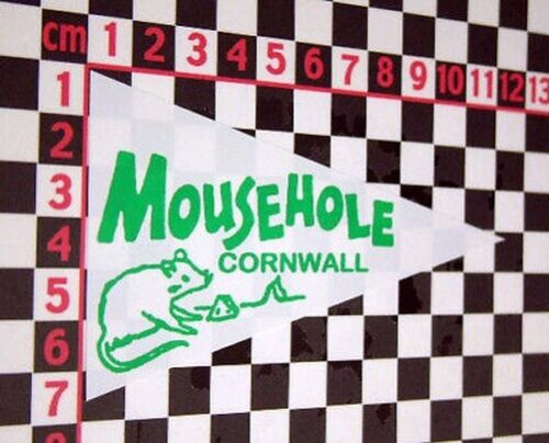 Mousehole Cornwall Vacances Verre Autocollant - Classique Voiture Rétro Voyage - Afbeelding 1 van 1