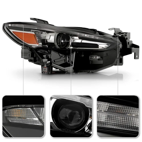 Pair LED Projector Headlights Headlamps For 2018-2021 Mazda 6 w/o Adaptive LH&RH - Picture 10 of 12