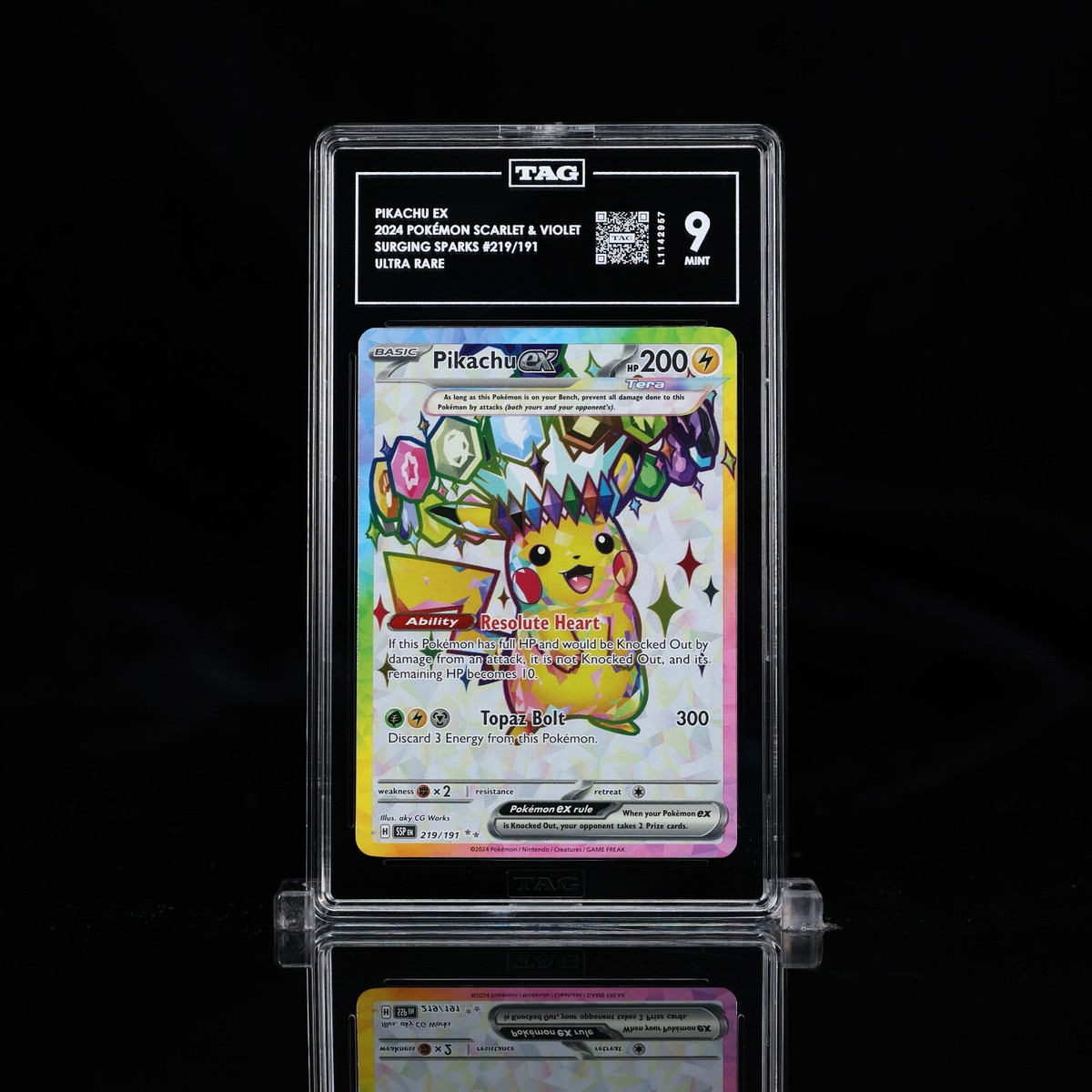 ピカチュウ PSA8 PSA8鑑定済〕ピカチュウ【P】{024/ADV-P}