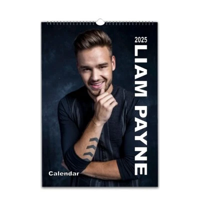 Liam Payne Deluxe Photo 2026/27 choose start month calendar