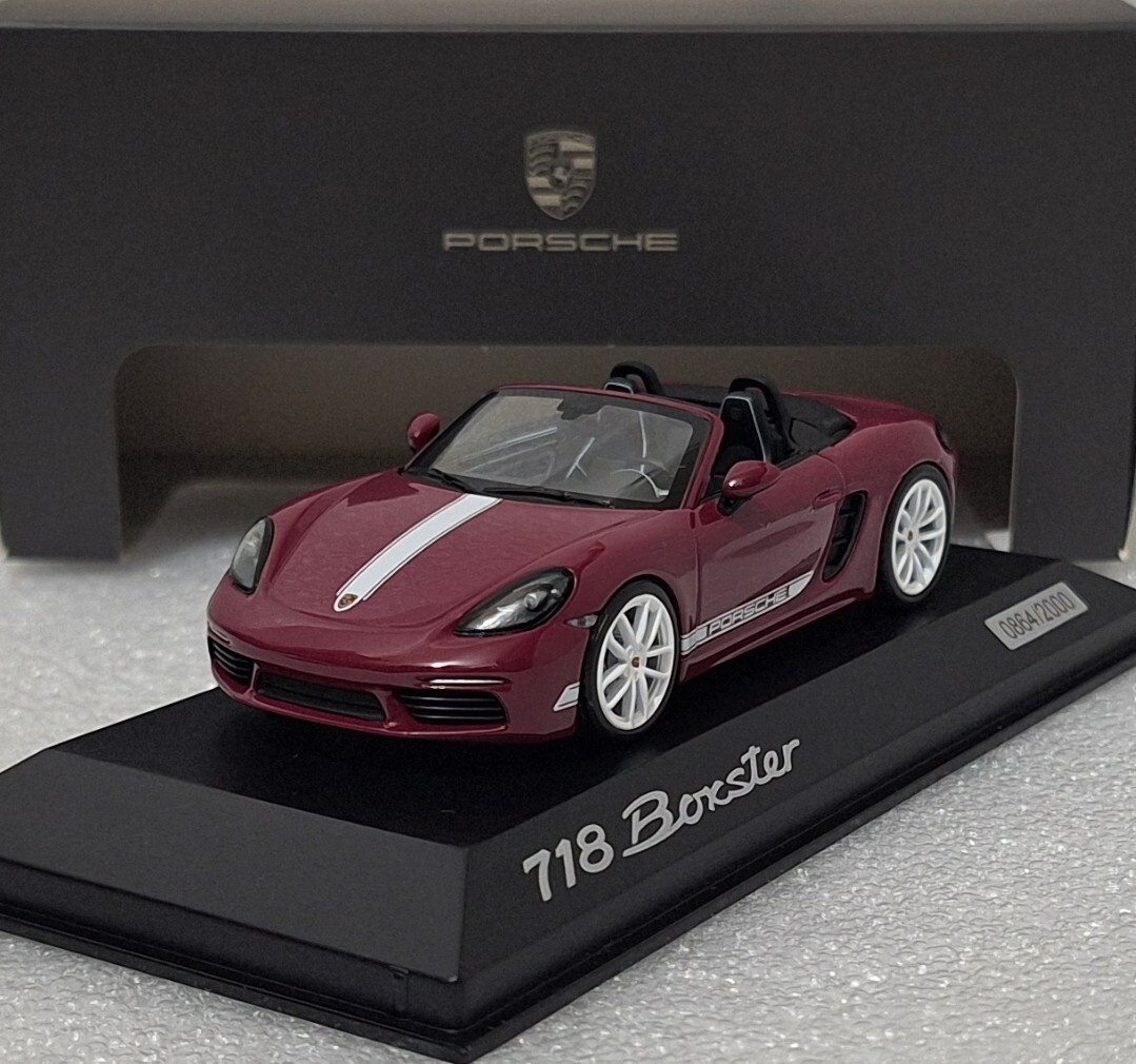 Porsche 718 (982) Boxster 2020 Ruby Star 1:43 Minichamps WAP 020