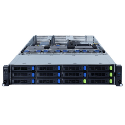Gigabyte R282-Z96 Server 12X3.5''(4X NVME) Support EPYC 7002/7003CPU 2X 1600W PSU