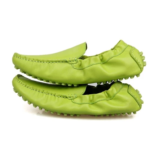 Men Loafers Men Driving Shoes Loafers Genuine Leather Shoes Slip on - Picture 17 of 30
