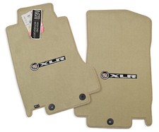 Cadillac XLR Floor Mats 2004-2007 Light Shale - Neutral 2PC Premium 32oz UpGrade
