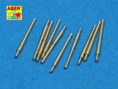 MW22 ABER MODELS 700L27 SET OF 10 PCS 203 MM BARRELS FOR JAPAN SHIPS : ATA  for