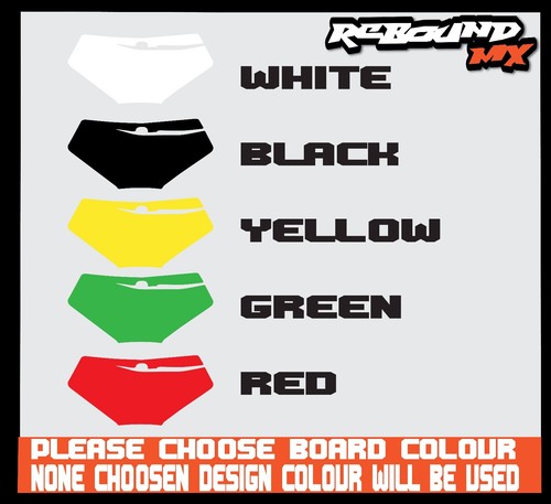 Rebound Graphics Kit to fit: Suzuki RM RMZ 85 125 250 450 models all years - Picture 5 of 6