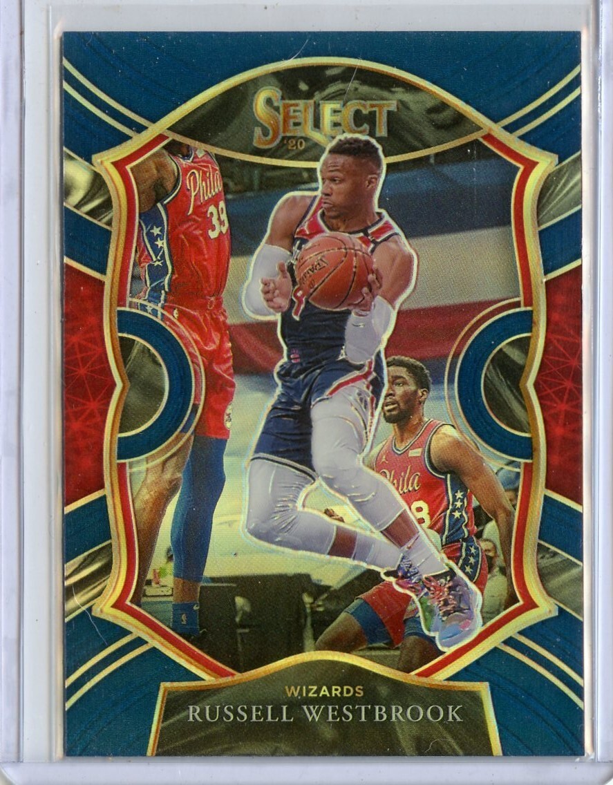 2020-21 Select Prizms Blue #39 Russell Westbrook