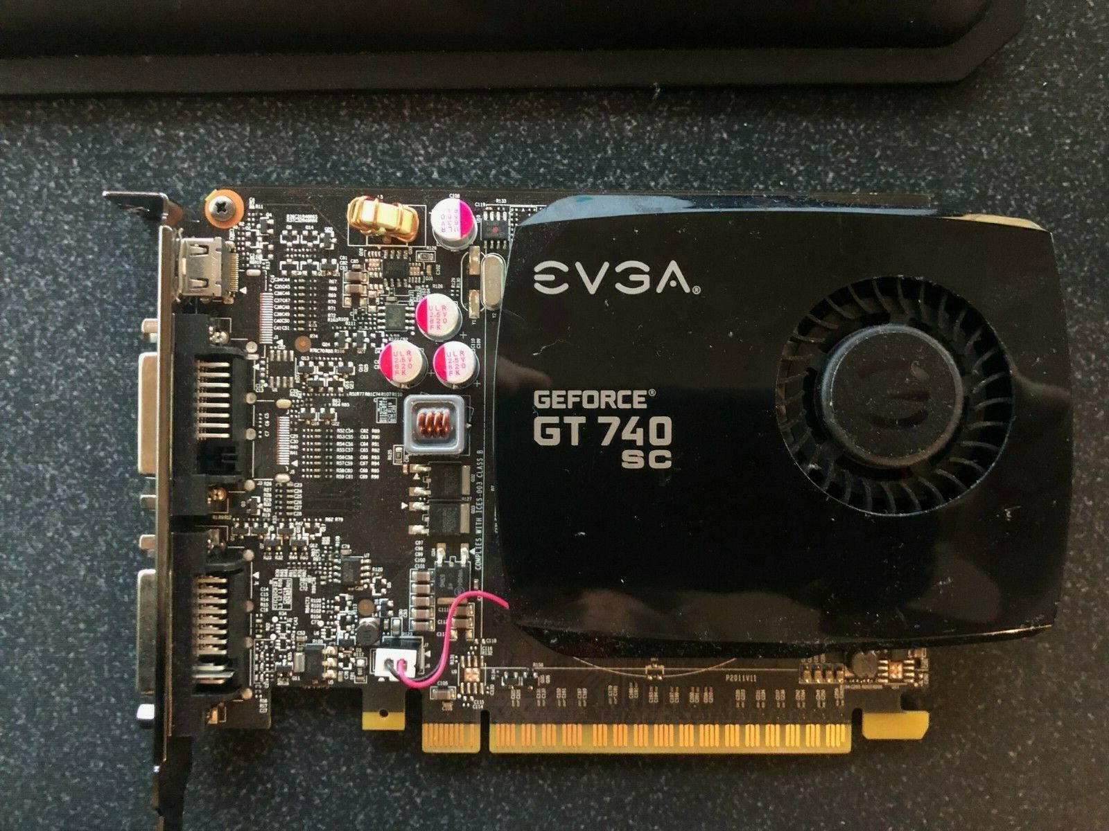 EVGA GeForce GT 740 Superclocked Single Slot 4GB DDR3 Graphics Cards  04G-P4-2744-KR : Electronics 