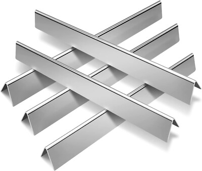 5 Stainless Steel Flavorizer Bars 24.5'' for Weber Genesis BBQ Grill 7539 7540