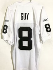Reebok Authentic NFL Jersey Oakland Raiders Ray Guy White sz 50