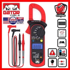 Digital Multimeter Amp Clamp AC DC Voltmeter Ammeter Ohmmeter Volt Tester Meter