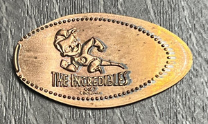 Disney The Incredibles Pressed Penny Collectible Souvenir Jack-Jack Dash Coin