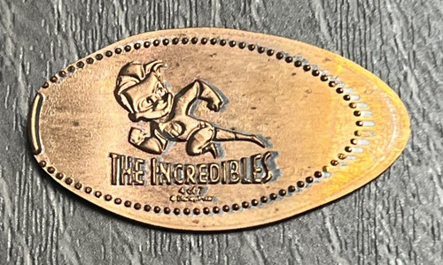 Disney The Incredibles Pressed Penny Collectible Souvenir Jack-Jack Dash Coin