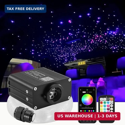 ATOKEE 16W Starlight Headliner Kit Mixed 450pcs 13.1ft, Twinkle Compact Size Fib