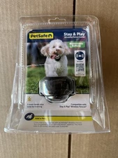 PetSafe Stay & Play Wireless Fence Replaceable Battery Receiver Collar OPEN BOX 
