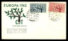 Mayfairstamps Ireland FDC 1962 Tree Europa Cept First Day Cover aaz_11713