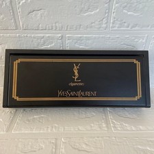 RARE  Yves Saint Laurent Cigarette Case YSL Wood Vintage USED