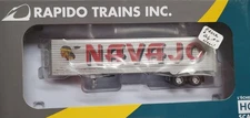 NAVAJO 40' Fruehauf Fluted side volume van semi trailer #X2147 Rapido #403043
