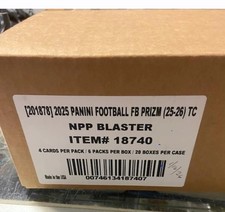 2025 Panini Prizm Football Blaster Case Factory Sealed (20 Boxes) Retail Lazer